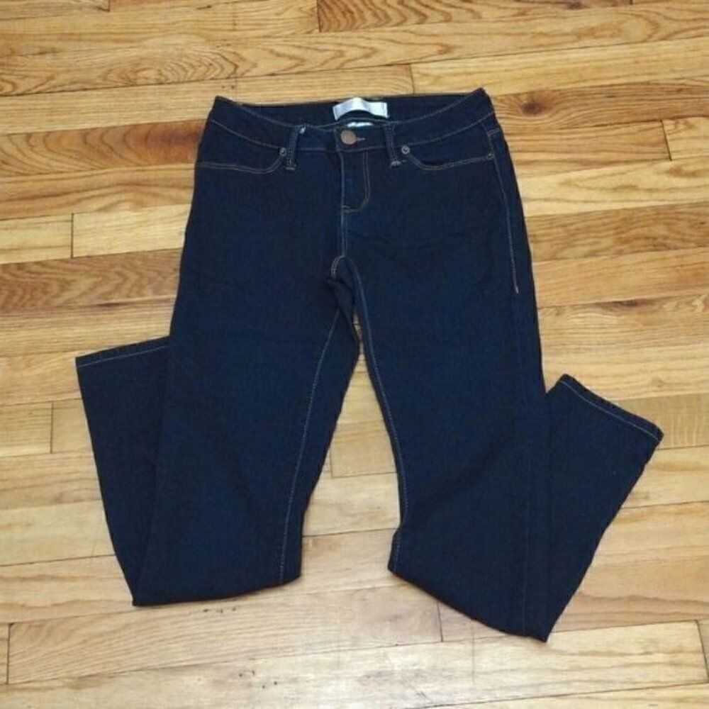 No Boundaries Juniors Dark Wash Denim Skinny Jeans Size 5